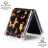 Tortoise Shell Galaxy Z Flip6 Clear Case